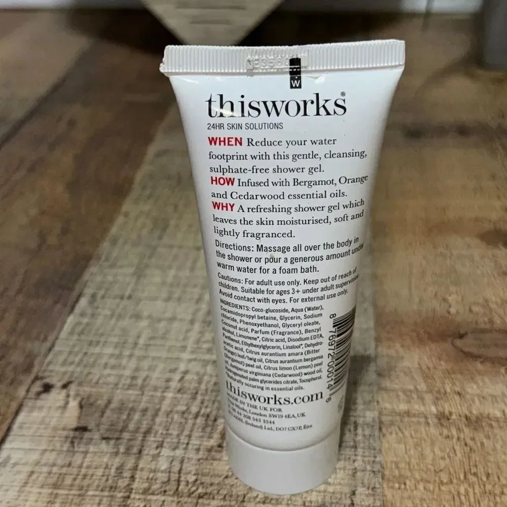 Thisworks In Transit Shower Gel. New unopened -